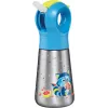 Maped PICNIK Isolierflasche Waschbär, 350 ml Edelstahl mit Strohhalm 873001