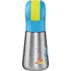 Maped PICNIK Isolierflasche Waschbär, 350 ml Edelstahl mit Strohhalm 873001