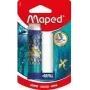 Maped DRAGON Twist-Out Kunststoff-Radierer mit Nachfüllung, Lippenstift-Format, Blisterverpackung 152024