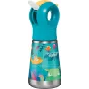 Maped PICNIK Isolier-Trinkflasche Jungle Fever 350 ml Edelstahl Türkis mit Strohhalm