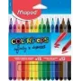 Maped INFINITY & COLOR'PEPS Kombi-Kunstset, 27 Teile, verschiedene Farben, Kartonetui 984744