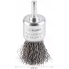 Bosch 1 609 200 269 Stiftdrahtbürste, gewellter Stahl, 25 mm, 6 mm Schaft