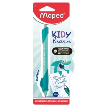 Maped KIDY Learn Shark Tintenroller radierbar, 0,7 mm, blaue Tinte, Blisterpackung 229500
