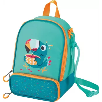 Maped PICNIK Kinderrucksack TUKAN, grüner Kindergartenrucksack, Polyester, großes Hauptfach – 1 Stück (879003)