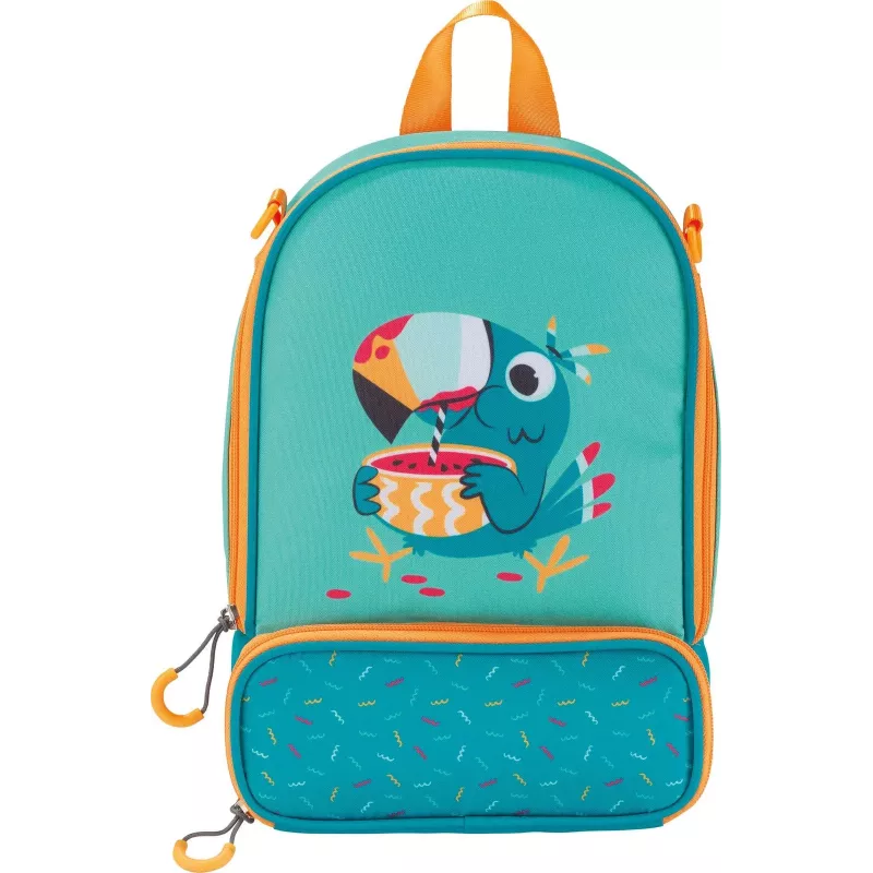 Maped PICNIK Kinderrucksack TUKAN, grüner Kindergartenrucksack, Polyester, großes Hauptfach – 1 Stück (879003)