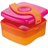 Maped PICNIK ORIGINS Brotdose 1,4L Pink/Orange mit 2 Fächern und herausnehmbarem Behälter 870107
