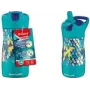 Maped PICNIK Kinder Edelstahl Trinkflasche 0,43L Drache Grün/Blau 871295