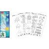 Maped Creativ LUMI BOARD Space Nachfüllpack - 35 Transparent- und Themenblätter für LED-Leuchttische 907097