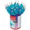 Maped KIDY Learn HB Graphitstift mit Schreibhilfe, dreieckig, bruchfeste Mine, 22er-Pack 854500