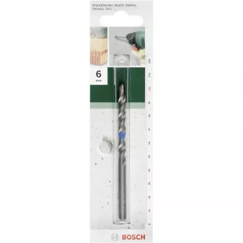 Bosch CYL-1 Betonbohrer 4 mm x 75 mm Hartmetallspitze für Beton, Stein, Mauerwerk 2609255401