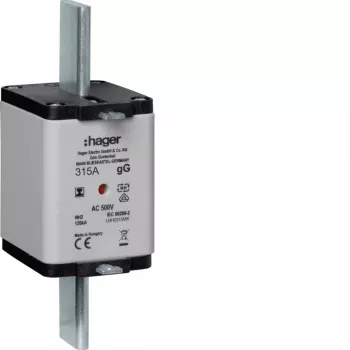 HAGER LNH2315MK NH-Sicherungseinsatz 315A 500V gG Größe NH2