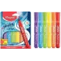Maped MARKER'PEPS Fenstermarker, 6 verschiedene Farben, 2 mm Rundspitze, Kartonetui 844822