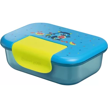 Maped PICNIK Lunchbox Waschbär, Kunststoff, 0,9 L, auslaufsicherer Clip-Deckel, 1 Stück (874101)