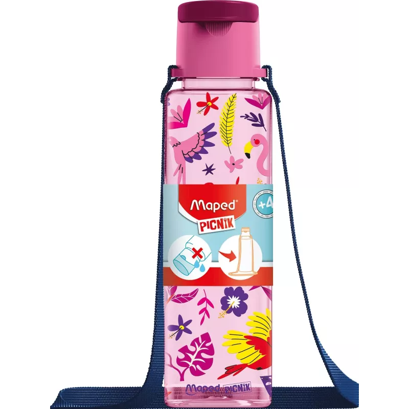 Maped PICNIK Access Birds Trinkflasche 0,5 L Pink 876702