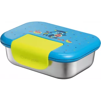 Maped PICNIK Lunchbox WASCHBÄR, Edelstahl, 0,9 L, Waschbär-Design 874001