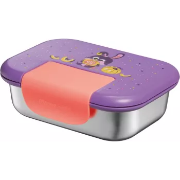 Maped PICNIK Lunchbox Hase, Edelstahl, 0,9 L, Kunststoffdeckel mit Silikondichtung – 1 Stück (874002)