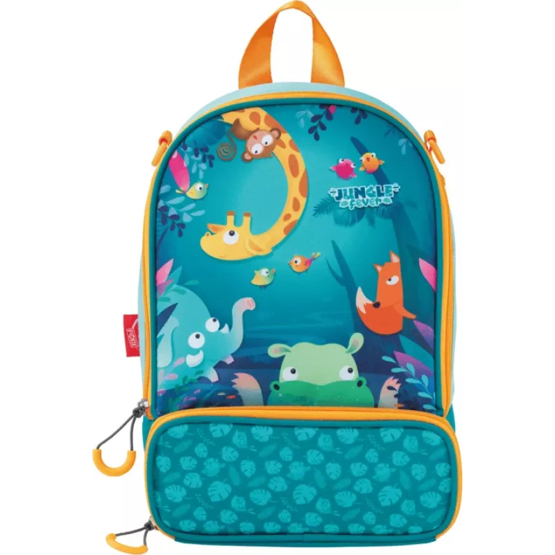 Maped PICNIK Jungle Fever Kinderrucksack, Türkis, 6,16 L, Polyester, Kindergarten 879099