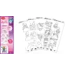 Maped Creativ Princess Nachfüllpackung für LUMI BOARD LED Leuchttische, 20 Transparentpapierbögen 907096