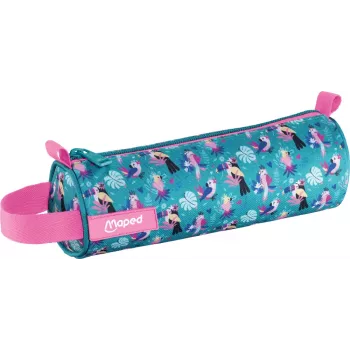 Maped Tropical Rollmäppchen, Polyester, Reißverschluss, Trageöse, Mehrfarbig 932904