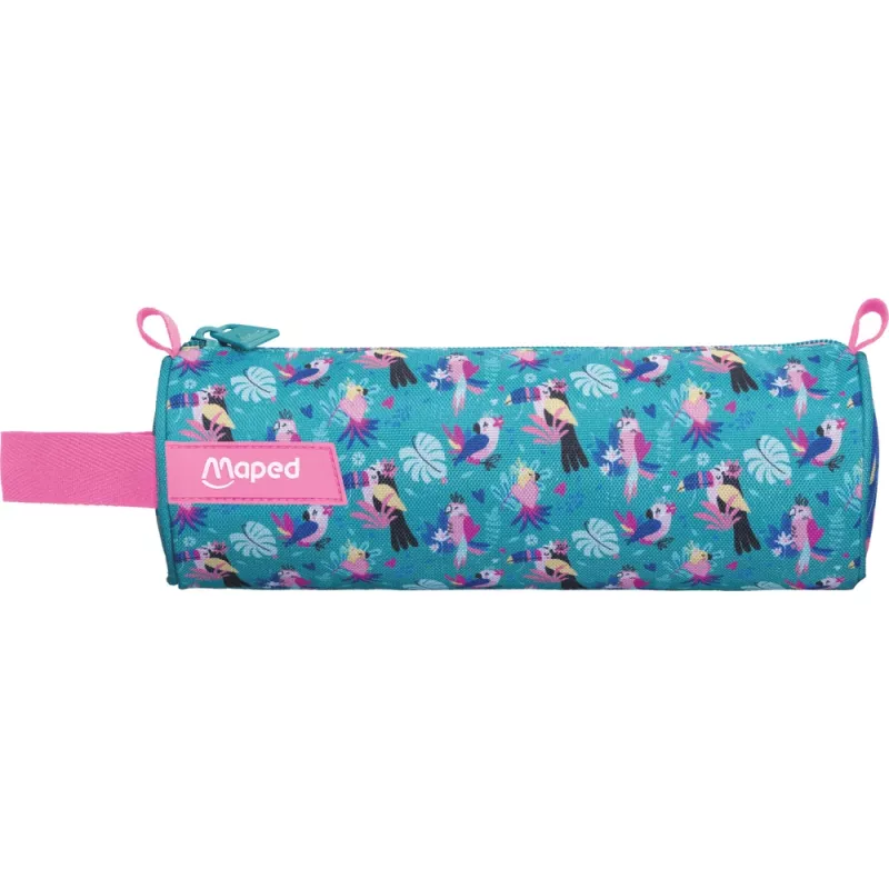 Maped Tropical Rollmäppchen, Polyester, Reißverschluss, Trageöse, Mehrfarbig 932904