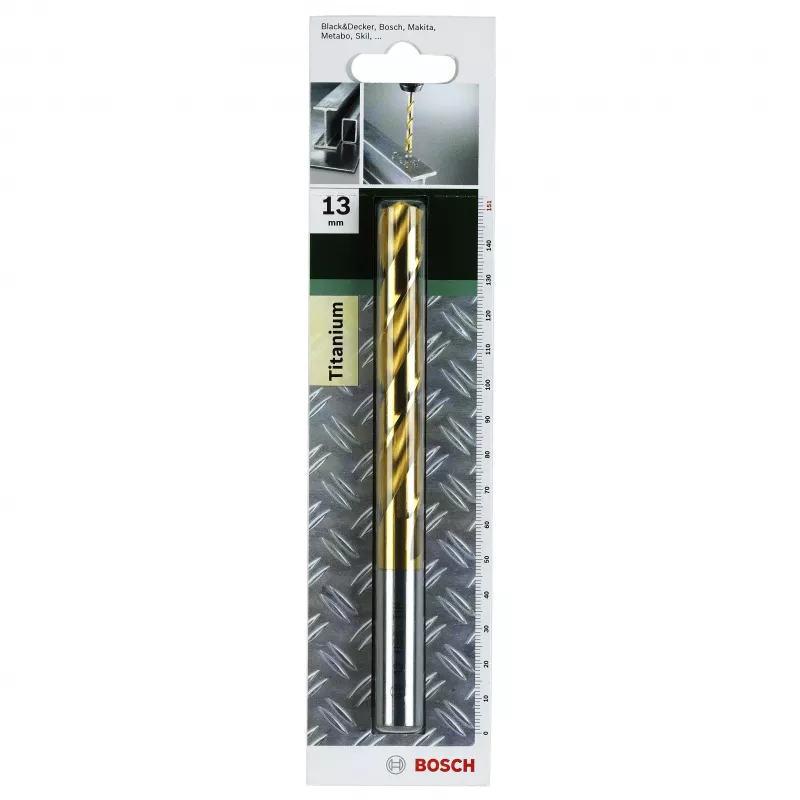 Bosch HSS Spiralbohrer 5 mm TiN-beschichtet DIN 338 2609255098