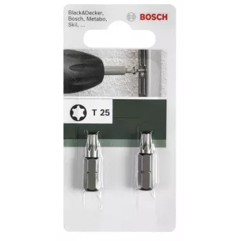 Bosch Torx-Bit T 8 C 6,3 2 St. (2609255931)