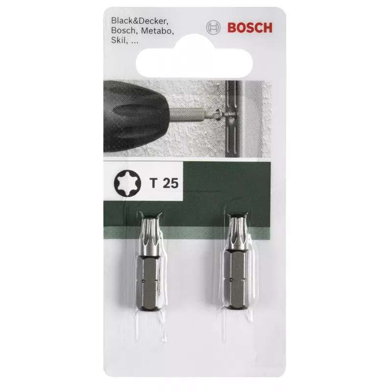 Bosch Torx-Bit T 8 C 6,3 2 St. (2609255931)