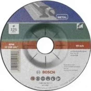 Bosch 2609256339 Schruppscheibe mit gekröpfter Mitte 230 mm, 22,23 mm Bohrung, A 24 S BF, 1 Stück