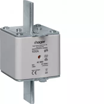 Hager LNH3630M NH3 gG Sicherungseinsatz, 630 A, 500 V AC