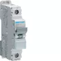 Hager NBN113 1-poliger 13A B-Charakteristik 10kA Leitungsschutzschalter (MCB), 1 Modul