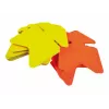 agipa Pfeil-Symbol-Etikett, Gelb/Orange, 160 x 240 mm, doppelseitig, 1 Stück (022925)