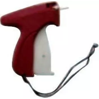AGIPA Auszeichnungspistole für Produktkennzeichnung, Rot/Weiß, Kunststoff, mit Standardnadel, 1 Stück (101545)