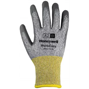 Honeywell WE22-7313G-10/XL Nitril-Schaumstoff-Schutzhandschuhe, Grau, Größe XL