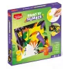 Maped Creativ Malen nach Zahlen Set - Papagei & Schmetterling, 2 Motive, 10 Acrylfarben, ab 7 Jahren 907085