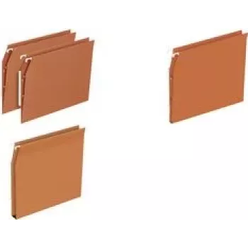 ELBA DEFI FLEX Hängeregistratur, Orange, Kraftkarton 230 g/m², 330 mm Aufhängezentren, Metallbügel, A4 400126817
