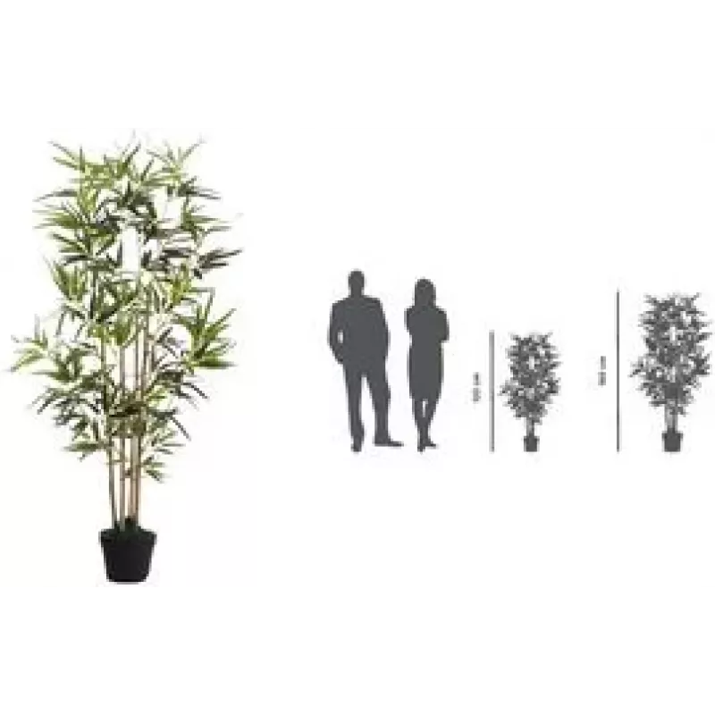 PAPERFLOW Künstliche Bambuspflanze 120 cm (PABAM120)