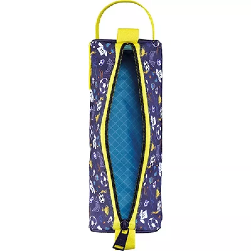 Maped Fußball Stifte-Rollmäppchen, Polyester mit Motivdruck, Reißverschluss, Trageschlaufe, 1 Stück (932906)