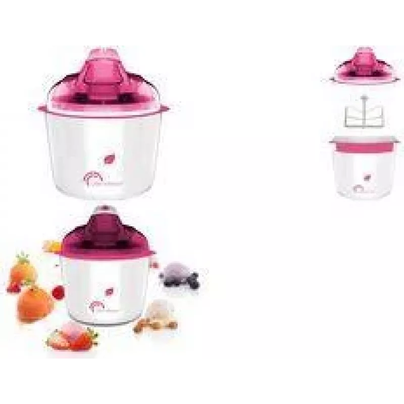 Little Balance LB 8234 Happy Sorbets Eismaschine, 1,5 L, Weiß