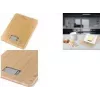 Little Balance LB 8543 Schlanke Elektronische Küchenwaage aus Bambus mit LCD-Anzeige, 5 kg Kapazität, 1 g Genauigkeit