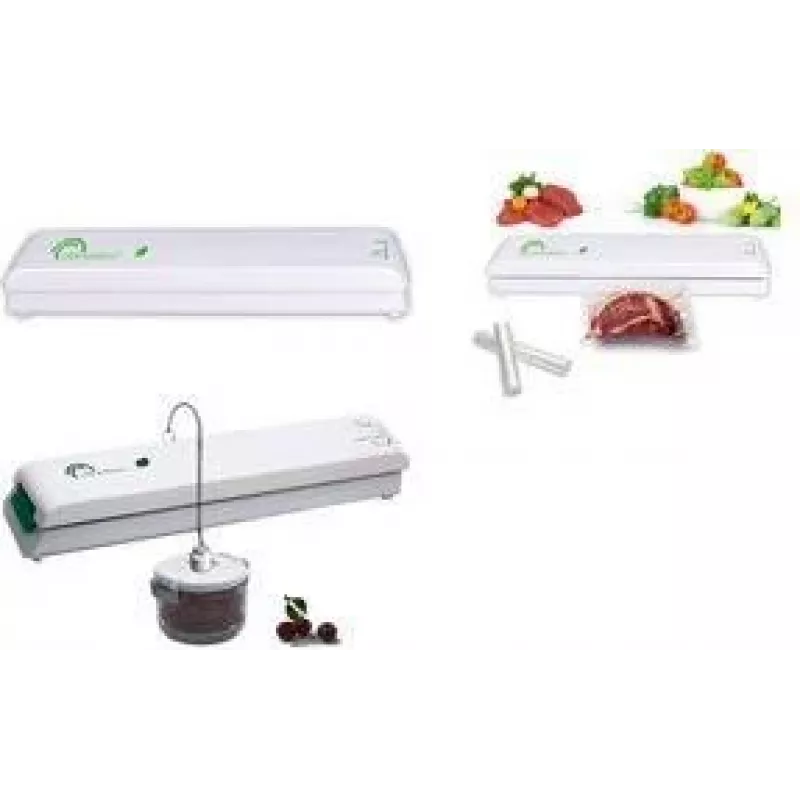 Little Balance LB 8315 Happy Saver Eco 2-in-1 Vakuumiergerät, Weiß