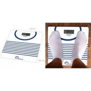 Little Balance LB 8655 Digitale Personenwaage Sailor, USB-C wiederaufladbar, batterielos, 180 kg