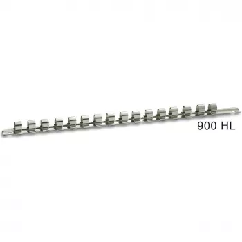 HAZET 900HL Steckschlüsselhalter-Clip für 1/2 inch Antriebs-Steckschlüssel, Schwarz