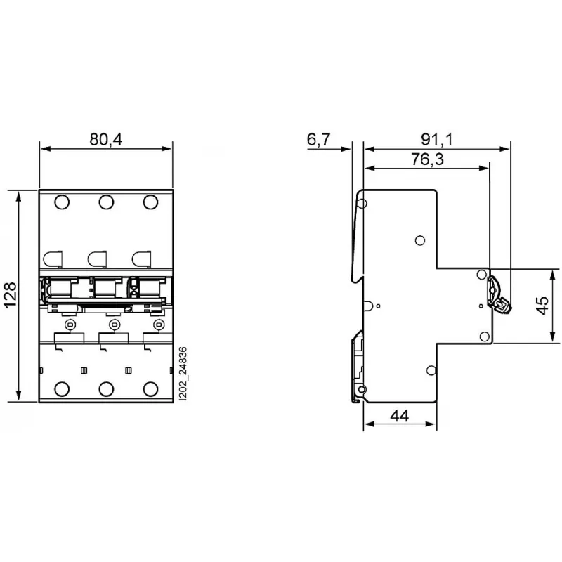 Siemens 5SP33353 Hauptleitungsschutzschalter