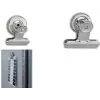 MAUL 2183096 Metall-Papierklemme, 2 Stück