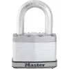 Master Lock Excell Vorhängeschloss aus laminiertem Stahl 52mm mit 38mm Bügel (M5EURDLF)