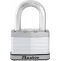 Master Lock Excell Vorhängeschloss aus laminiertem Stahl 52mm mit 38mm Bügel (M5EURDLF)