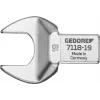 Gedore 7690960 7118-27 Einsteck-Maulschlüssel SE 14x18, 27 mm