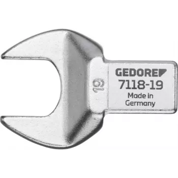 Gedore 7690960 7118-27 Einsteck-Maulschlüssel SE 14x18, 27 mm