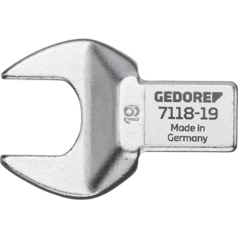 Gedore 7690960 7118-27 Einsteck-Maulschlüssel SE 14x18, 27 mm