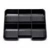 MAUL Geldkassette 56113-90, Schwarz, Stahl, Zylinderschloss, 250 x 191 x 88 mm